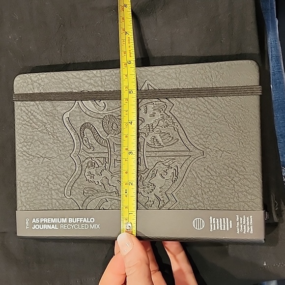 NWT Harry Potter Lined Journal Black Embossed - Picture 7 of 7